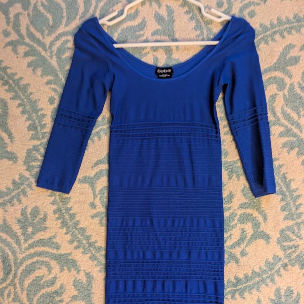 Blue Bodycon Dress